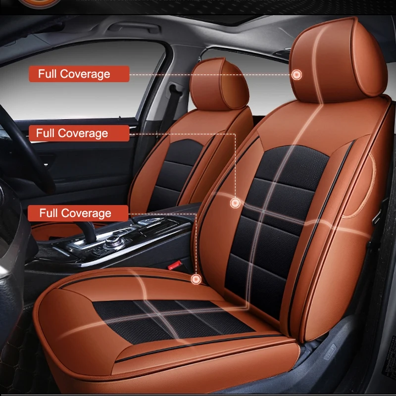 AutoDecorun перфорированная яловая кожа чехол для сиденья для Porsche Cayman аксессуары автомобильные чехлы для сидений 987 2 сиденья протектор 2013