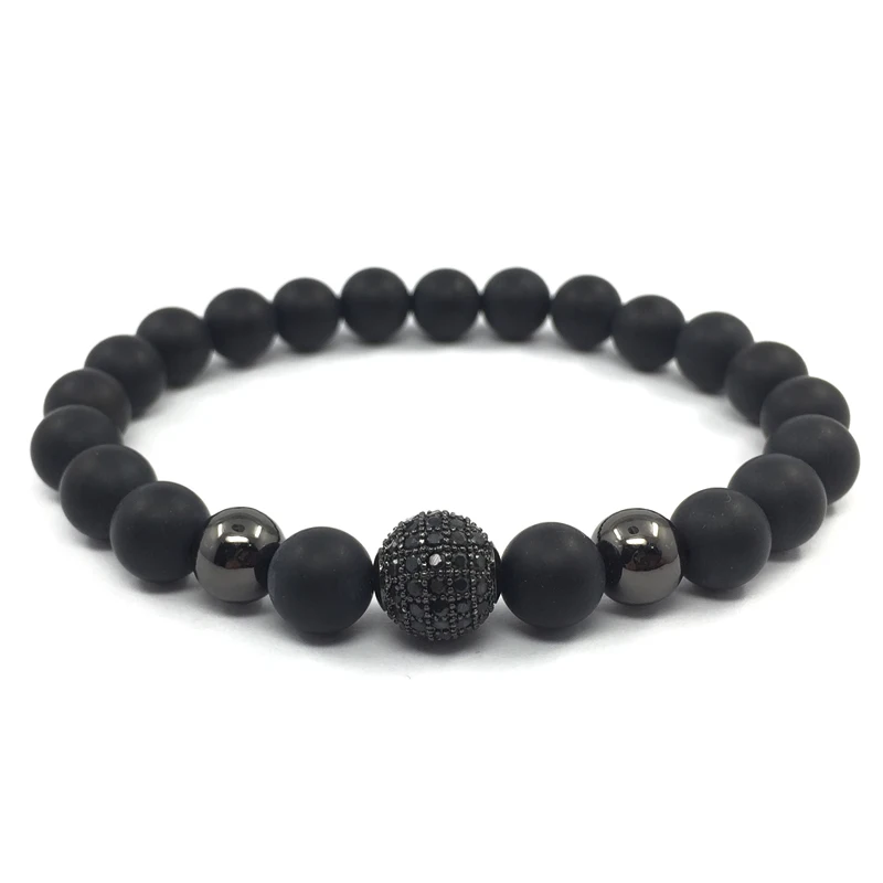 Новые модные роскошные браслеты poвчера с микрозакрепкой из фианита и лавовых