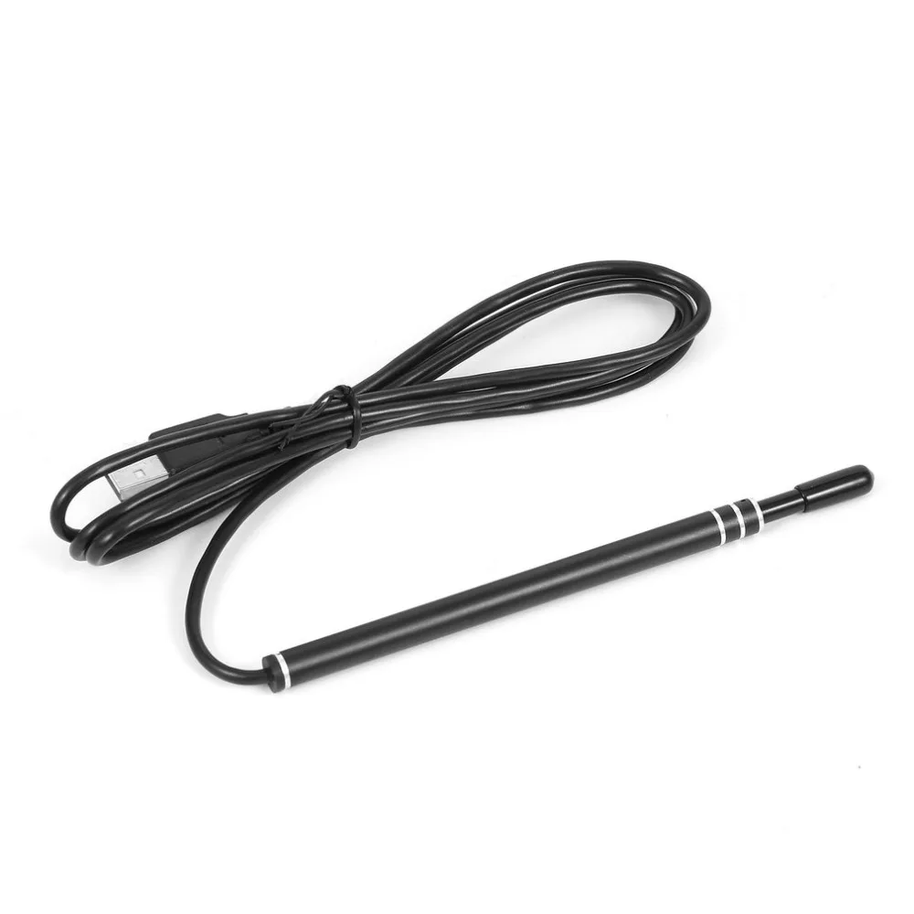 Международная упаковка) USB Ear Cleaning Endoscope HD визуальная ложка многофункциональная с камерой светящаяся Ушная Ухо Уход за ушами