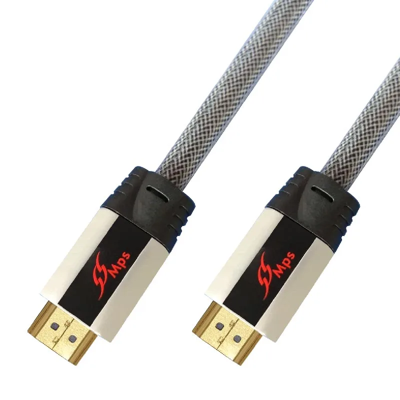 MPS HD 188 HiFi 99.9997% OFC 24K позолоченный штекер HDMI совместимый 2 0 4K 3D 24AWG X 2K Аудио возврат