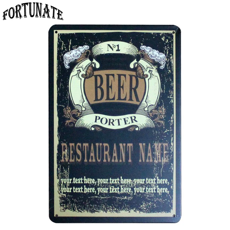 Горячий Коктейль Lounge металлическая синяя водка жестяная вывеска Ретро налет