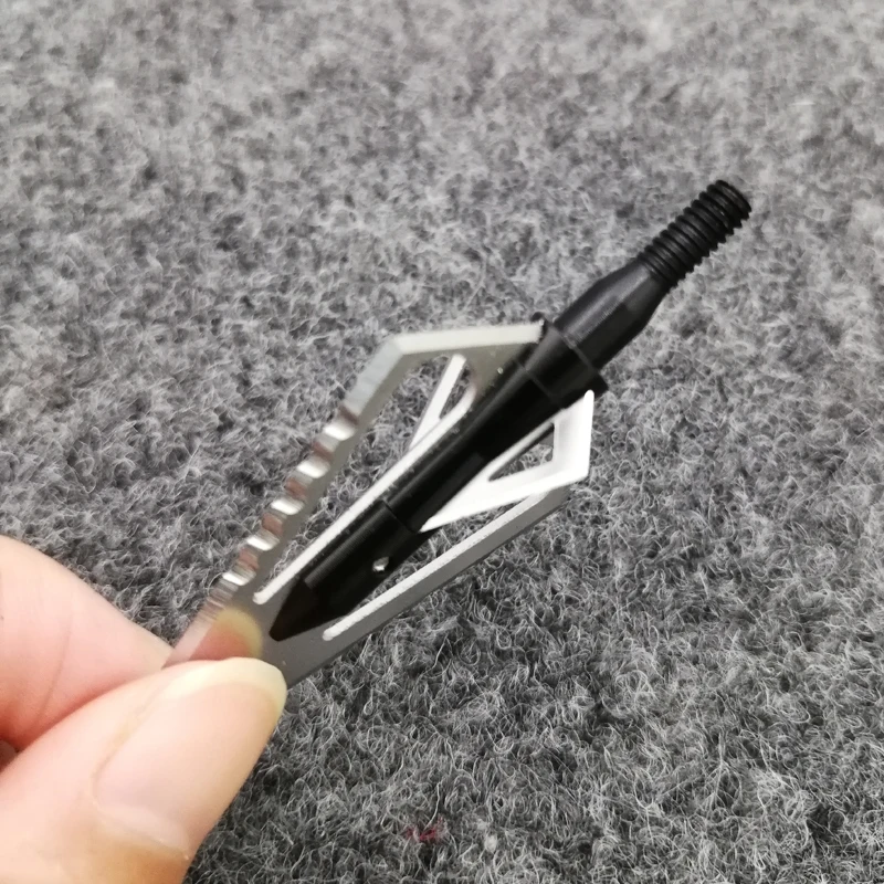 Стрелы для стрельбы из лука 4 лезвия 100 зерен широкоугольная стрелка охоты|Дартс| |