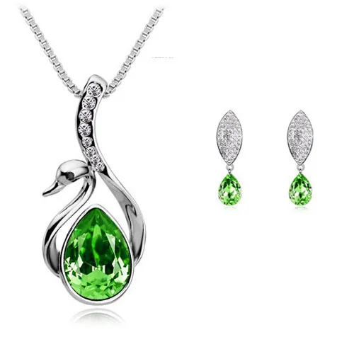 Весна 2014 оптовая продажа Модные Классические Ювелирные наборы с кристаллами