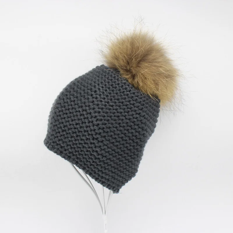 Фото 2016 Fashion Knitted Baby Hats Boy Winter Outdoor Ear Protection Beanies Caps Pom pom Real Fur Hat Kids Аксессуары для одежды 2016 Fashion Knitted Baby Hats Boy Winter Outdoor Ear Protection Beanies Caps Pom pom Real Fur Hat Kids Аксессуары для одежды