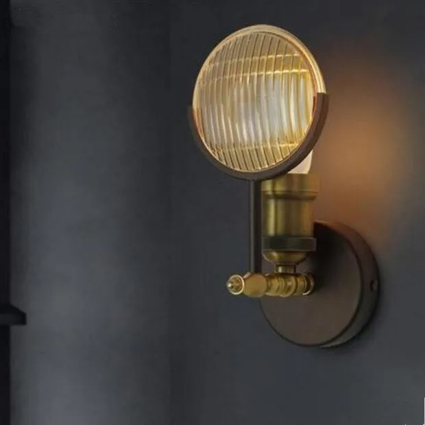 Скандинавский современный Железный светодиодный настенный светильник с