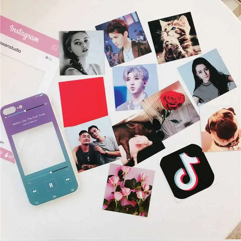 Place a card With Case Dog Cat pig Star Rose Cute Silicon Soft TPU For VIVO V9 V5 X21 UD X20 X9s X9 Plus Y85 Y71 Cover |
