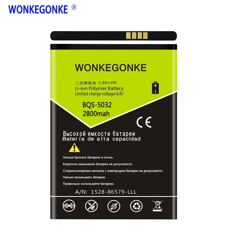WONKEGONKE BQS 5032 для BQ ELEMENT BQS5032 мобильный телефон battery|Аккумуляторы мобильных
