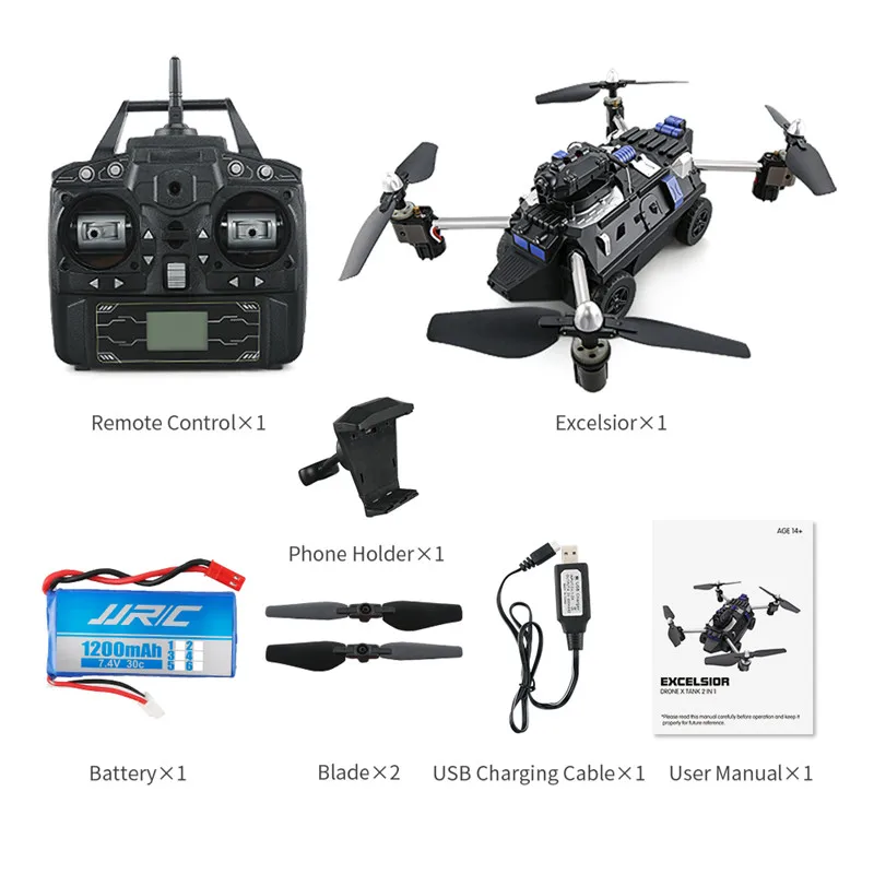 JJRC H40WH 2 4G 4CH 6 осевой беспроводной FPV Дрон Hover RC Квадрокоптер беспилотный танк с 200