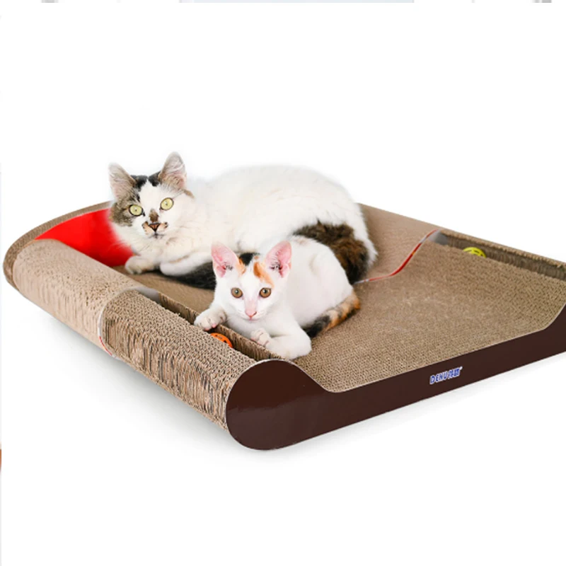 SMARTPET гофрированная бумага для домашних животных, Когтеточка для когтеточки, Когтеточка для задней части дивана, шлифовальные игрушки для ногтей, обучающие игрушки для кошек