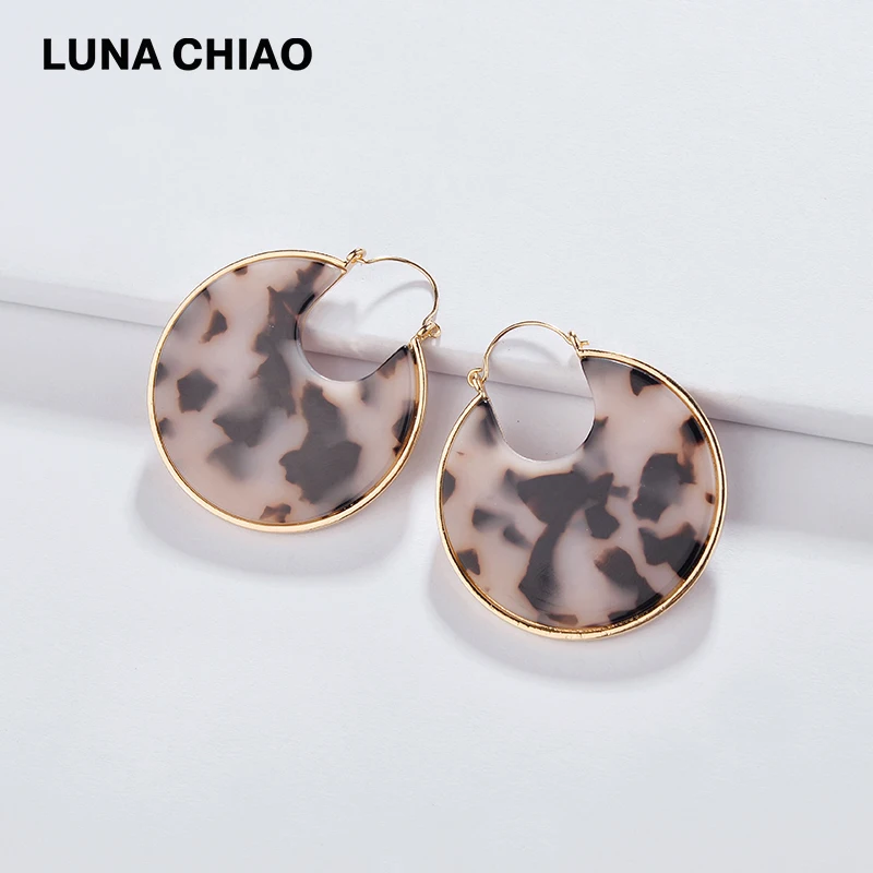 LUNA CHIAO модные ювелирные изделия новый дизайн популярные серые леопардовые зерна
