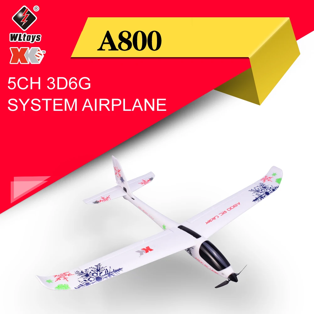 WLtoys XK A800 2 4 ГГц 5 каналов RC самолет с 3D/6G переключатель режима 780 мм размах крыльев