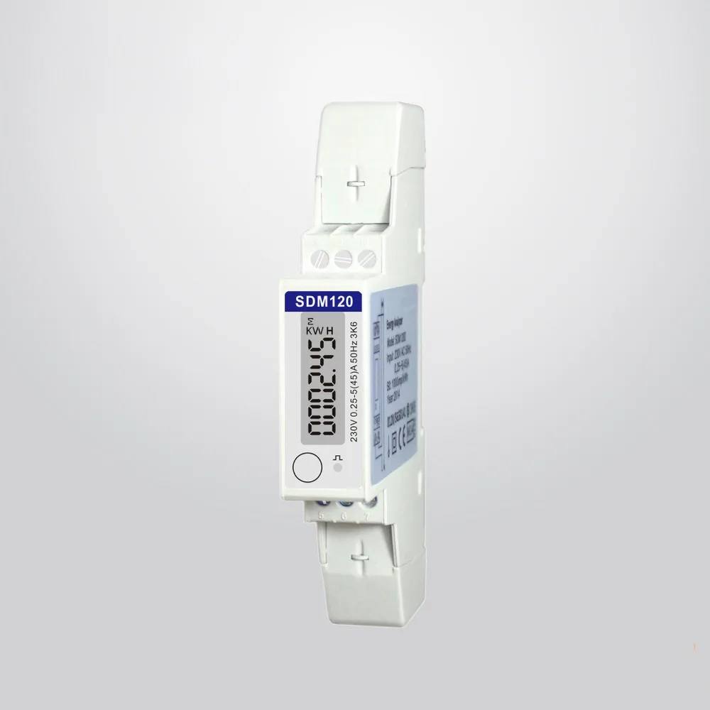 1 фаза 2 провода 0.25 ~ 5 (45) 230 В RS485 Modbus кВтч кварч u I P Q pf Гц DMD измерения счетчика