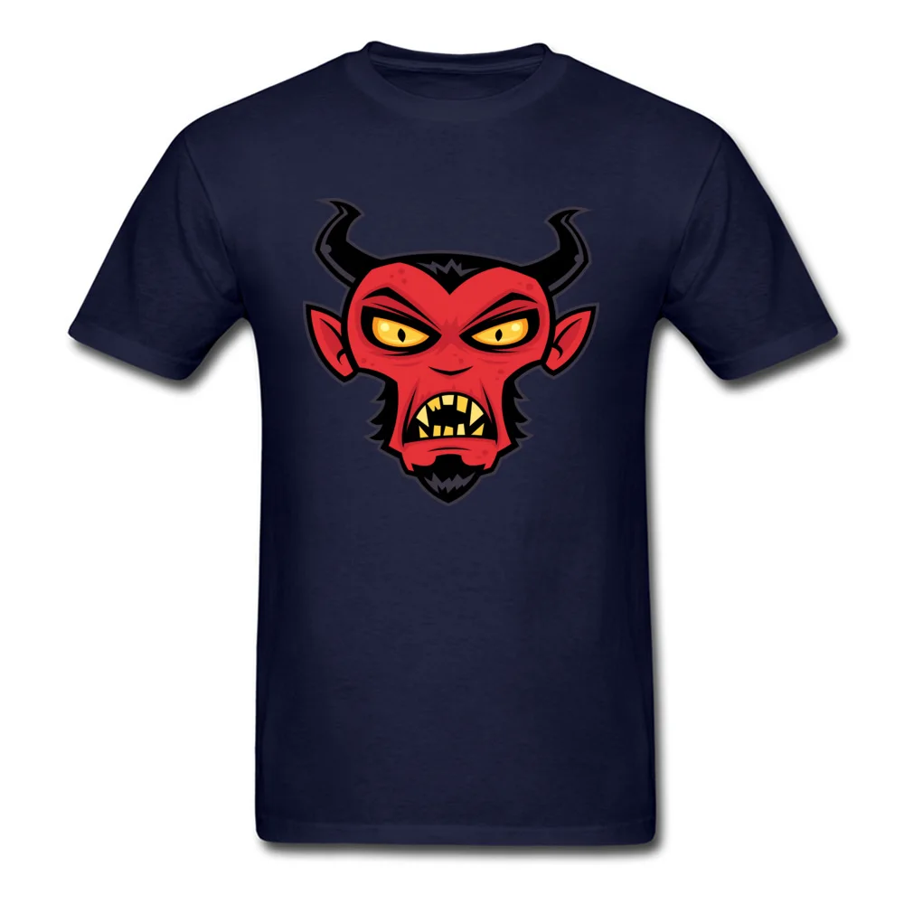 Футболка с принтом Mad Devil Мужская футболка маской черные красные футболки в