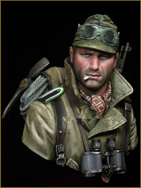 1/10 бюст модельная фигурка из смолы комплект нераскрашенный/BUST107|Наборы для