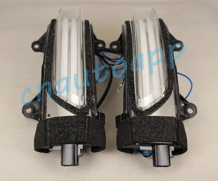 Зеркало заднего вида для автомобиля светодиодный светильник с поворотными