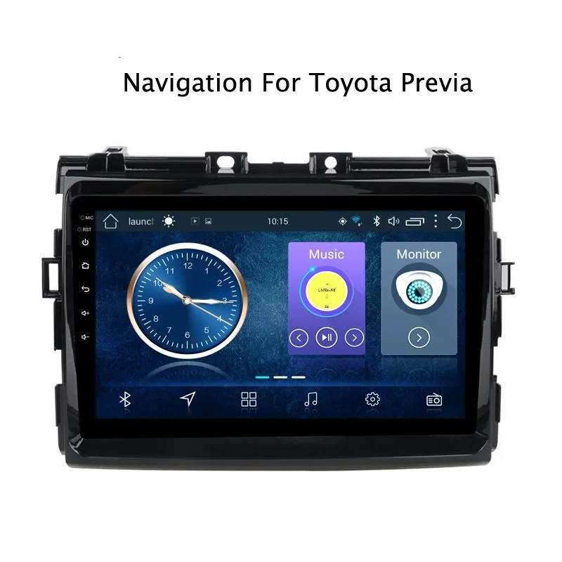 NAVITOPIA 9 дюймов полный сенсорный экран Android 8 1 2G ram 3 rom автомобильный DVD gps навигатор