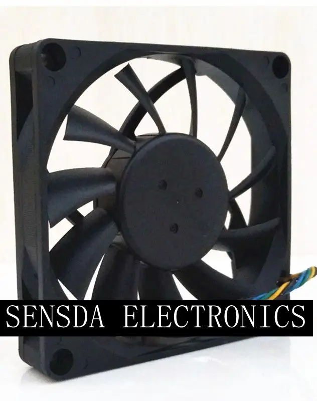 Для delta EFC0812DB 8 см 80 мм 8015 8*8*1,5 см 80*80*15 мм 12V 0.5A 4-провод PWM охлаждающий вентилятор