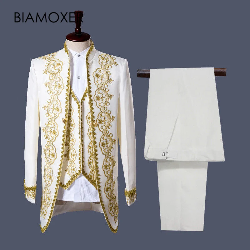 Biamoxer 2 цвета черный белый средневековый король Искусственные Брюки полный