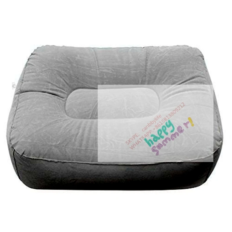 Дешевая цена надувная нога вверх подушка для ног стекающаяся сиденье надувной