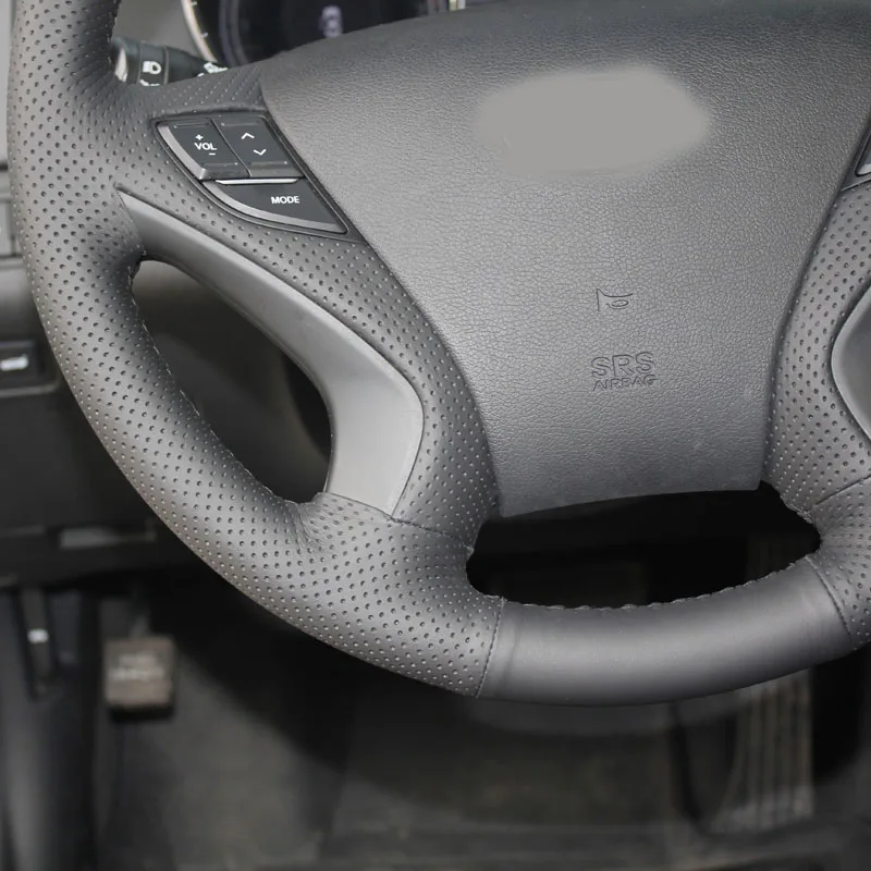 DIY Швейные on из искусственной кожи крышка рулевого колеса точное подходят для