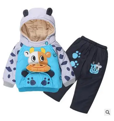 Для детей 1-3 лет новинка 2019 детский зимний костюм зимние парки для маленьких