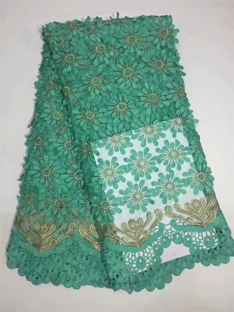 Latest embroidery nigerian lace fabric swiss for 2017 african dress white fabrics partiesDP10 | Дом и сад