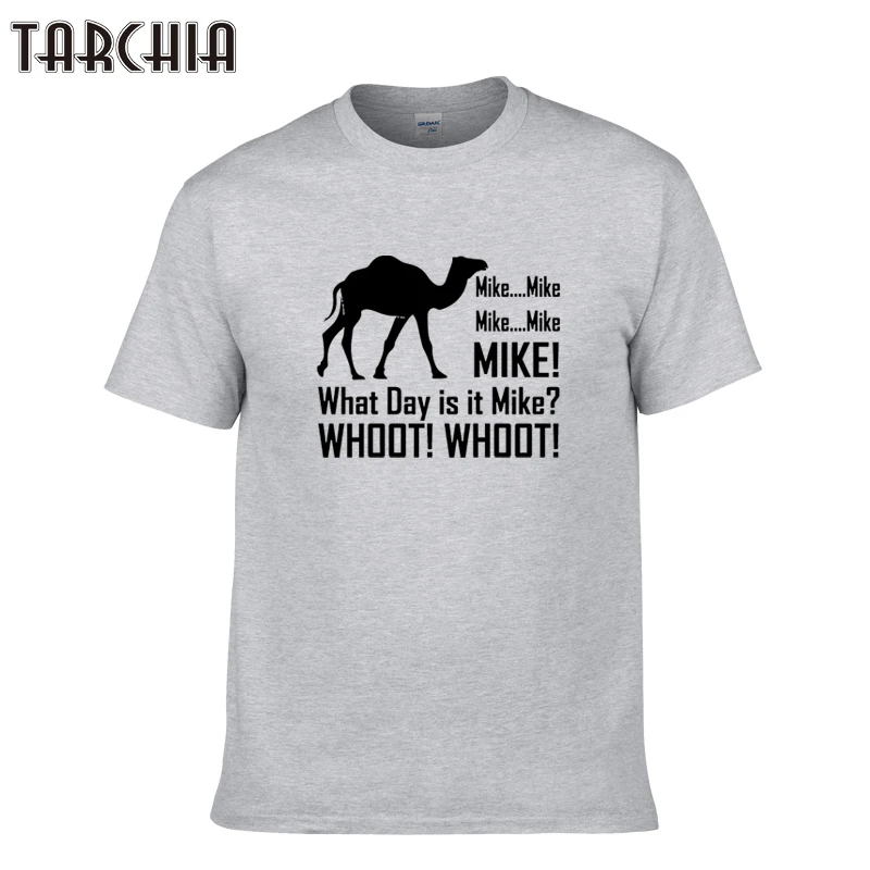 Футболка TARCHIA мужская с коротким рукавом хлопок майка Повседневная рубашка лето