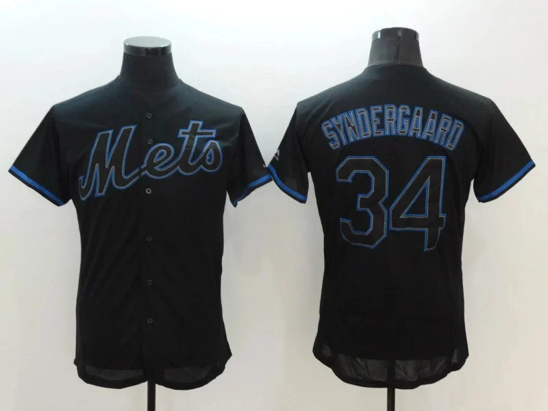 31 Майк Пьяцца 33 Мэтт Харви 34 Ной Syndergaard 48 Иаков deGrom Трикотажные синий красный