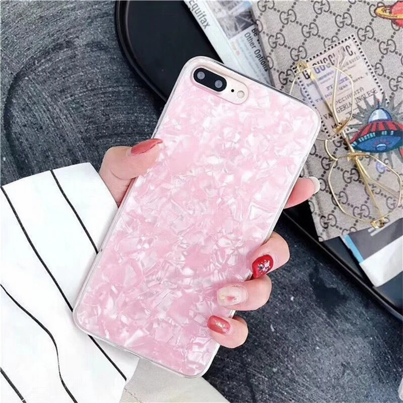 Простой женский чехол для iPhone 6 6s 7 8 Plus X XS Max защитный мягкий телефона роскошный