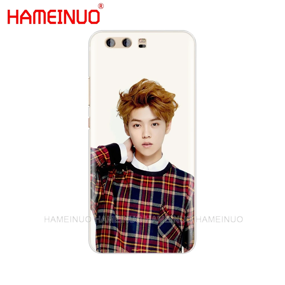 HAMEINUO Kpop exo LUHAN парк Chanyeol крышка чехол для телефона мобильного huawei Ascend P7 P8 P9 P10 P20 lite