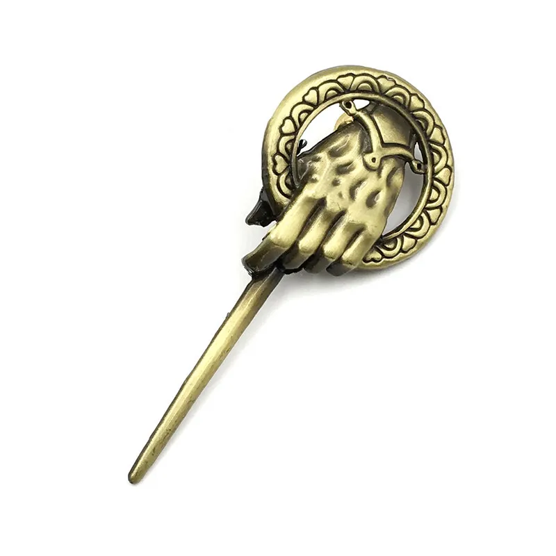 Украшения на шею из брошь ручной короля Lapel Вдохновленный Аутентичные Опора