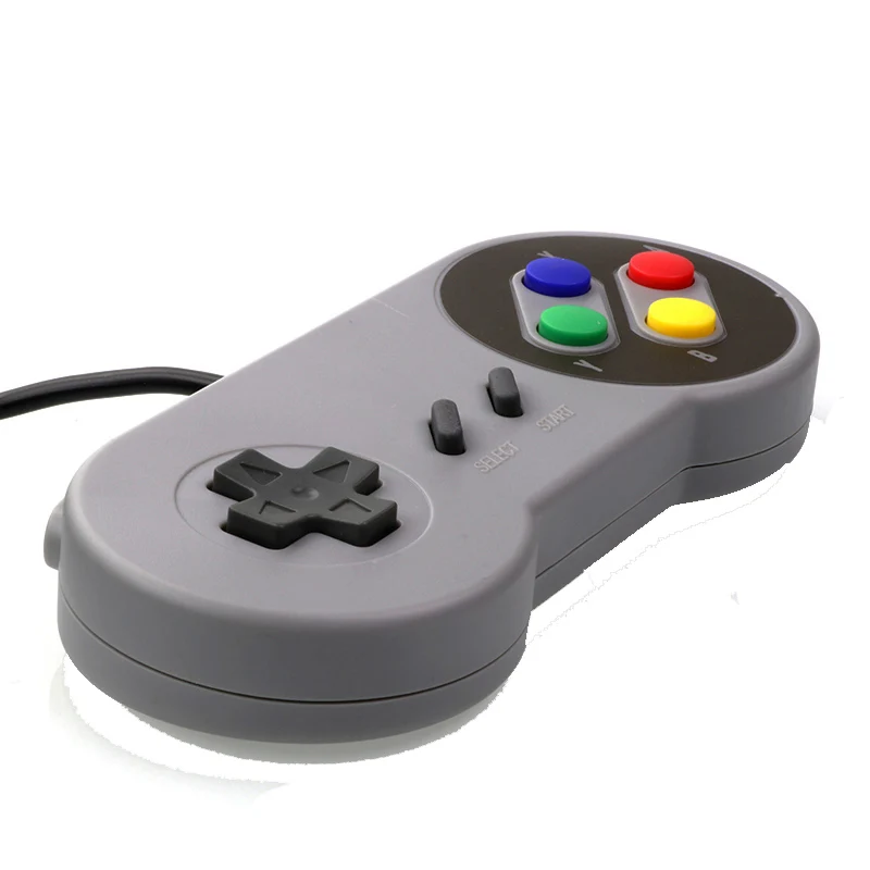 2 шт. USB контроллер игрового джойстика геймпад для Nintendo SNES Windows PC компьютер