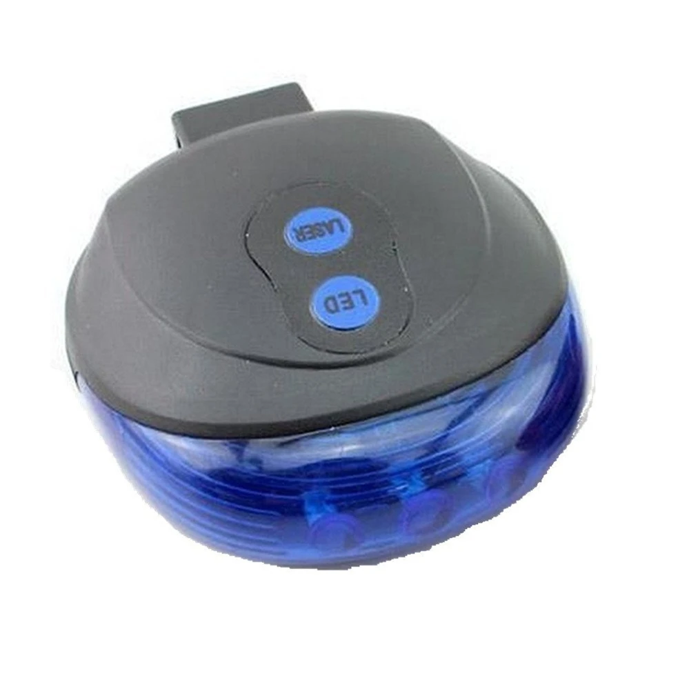 Велосипедные фары для велосипеда водонепроницаемые 5 светодиодов 2 лазера 3