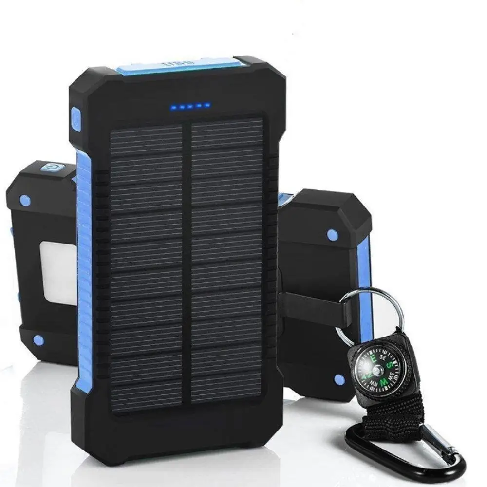 30000mAh солнечной энергии банк водонепроницаемый аварийное зарядное устройство