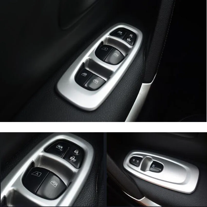 Автостайлинг аксессуары для Renault Kadjar 2015 2016 2017 2018 LHD Автомобильный интерьер окна