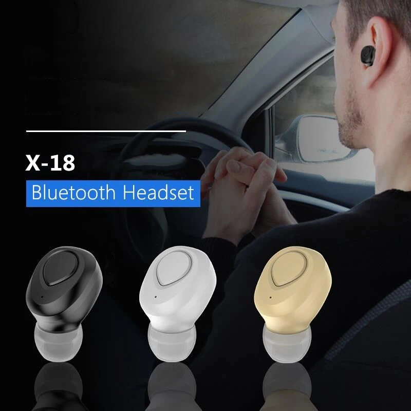 TWS X18 Беспроводные Мини Bluetooth спортивные наушники бас стереогарнитура вкладыши