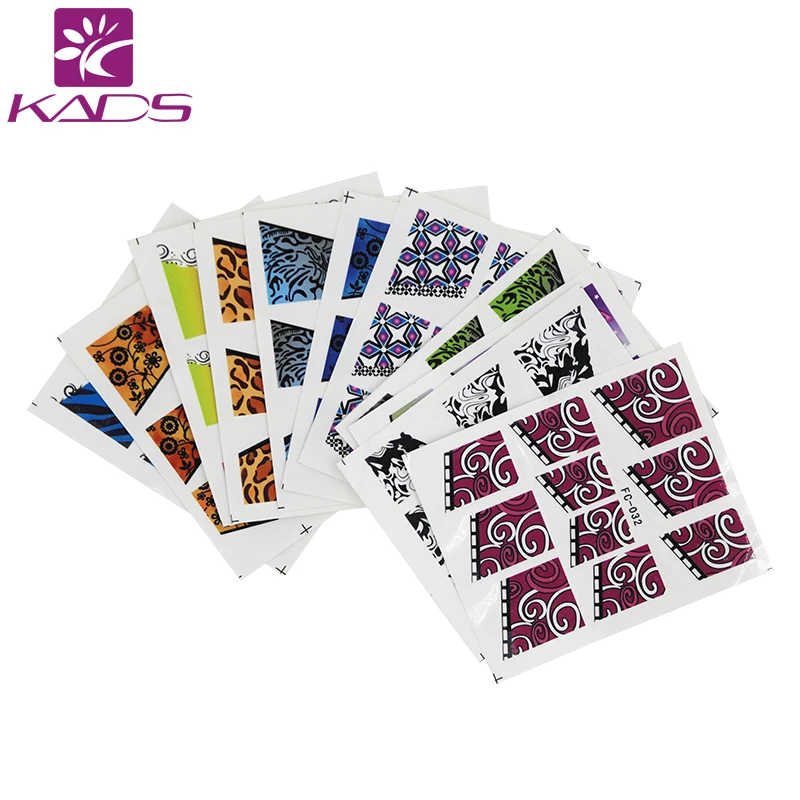 KADS Новая Тенденция 50 шт./компл. Ногтей Передача Переводные Картинки Шарм