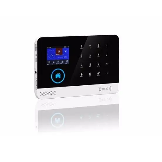 Yobang безопасности Аварийная сигнализация wifi gsm для домашней охранной сигнализации Системы Беспроводной датчик для дымоуловителя Поддержка app Управление - Цвет: YB104 3G panel