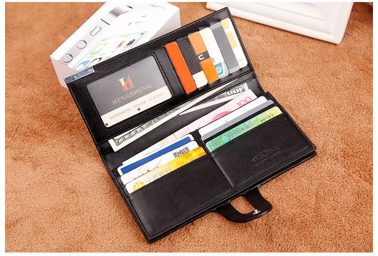 2019 новые продажи длинный стильный кошелек для мужчин Органайзер в виде кошелька