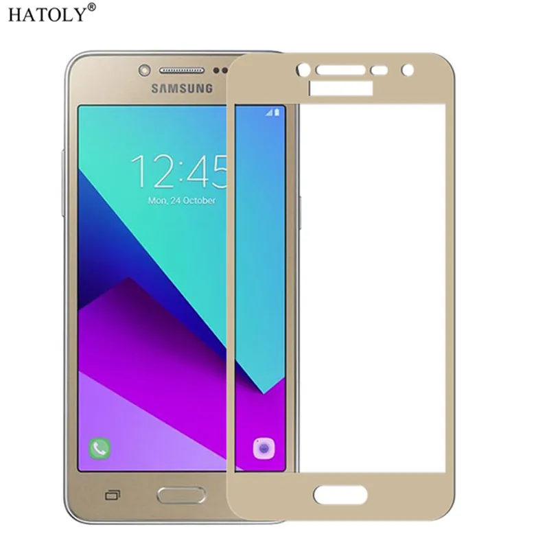 Защитное стекло для Samsung Galaxy J2 Prime закаленное полноэкранное стекло/Grand Plus / G532 |