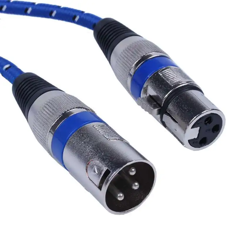 MAHA аудио разъем Pin XLR Женский Мужской микрофонный кабель удлинитель для