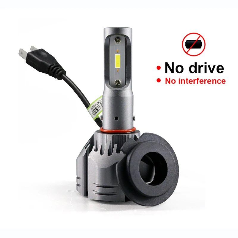 HLXG H7 светодиодные лампы 3000K 4300K 6500K 8000K H1 H3 H11 9005 HB3 9006 HB4 H4 фары 12V автомобильные