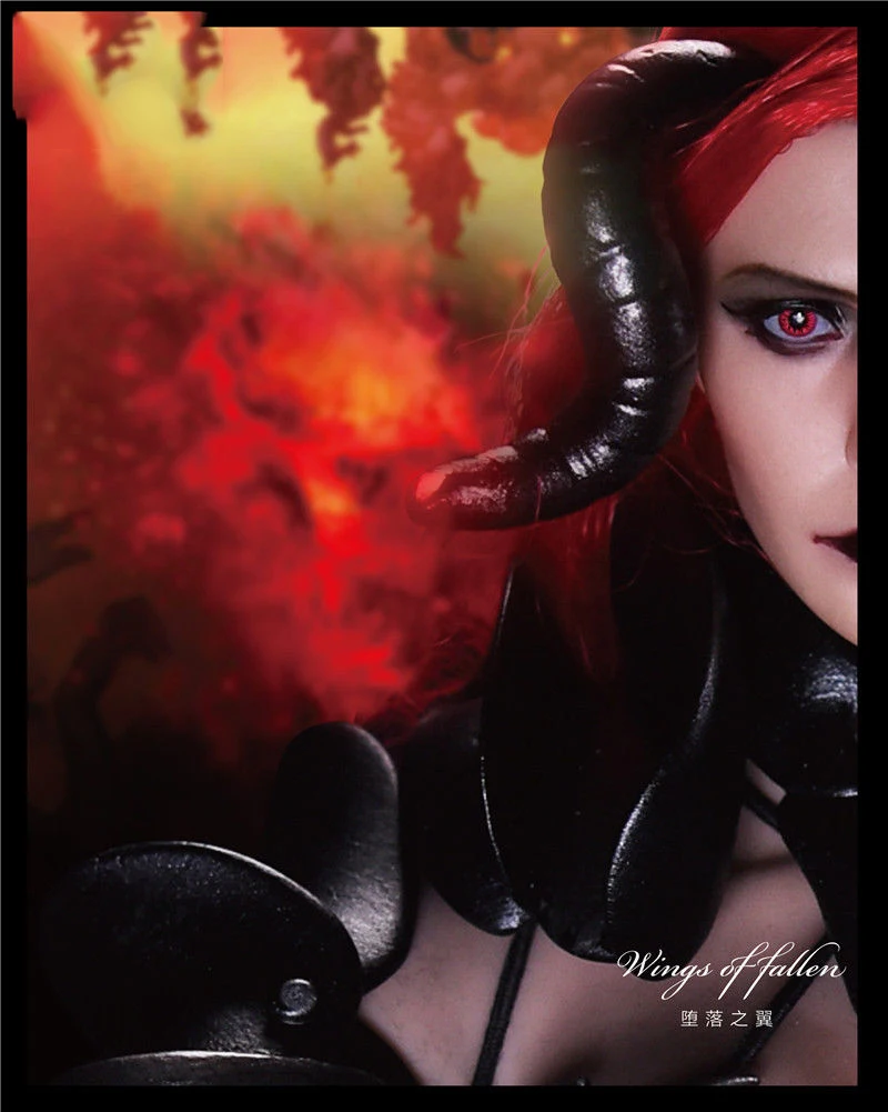 Коллекция LXF1701 1/6 Lucifer Wings Of Fallen Witch Armor одежда и модель головы аксессуар нормальная версия для фанатов подарок на праздник