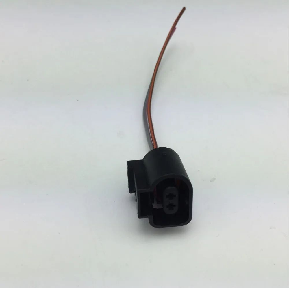 Для VW Audi A4 A6 A8 Q5 Q7 Электрический Разъем Pigtail 2 контакта жгут проводов 1J0 973 702 |