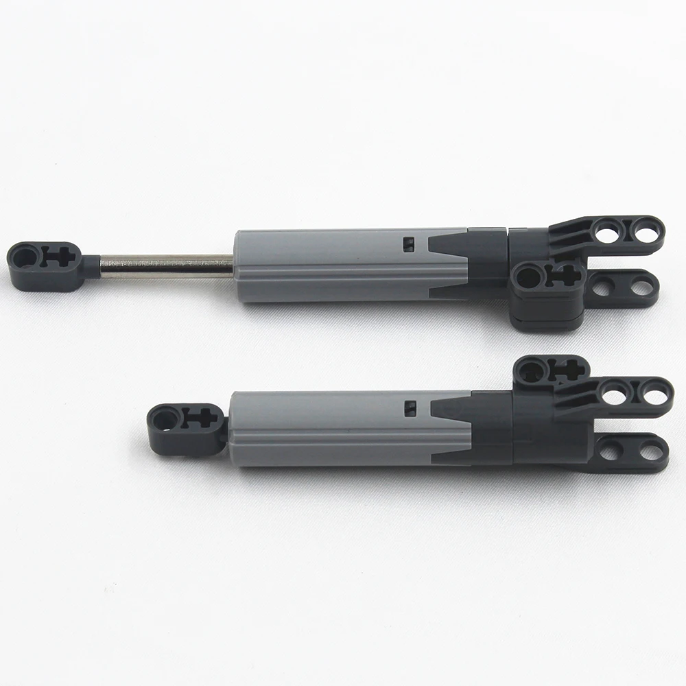 

MOC Building Blocks Toy Technical Parts 1set Linear Actuator Push Rod Dynamic Telescopic Rod Compatible with Lego 91927 61904