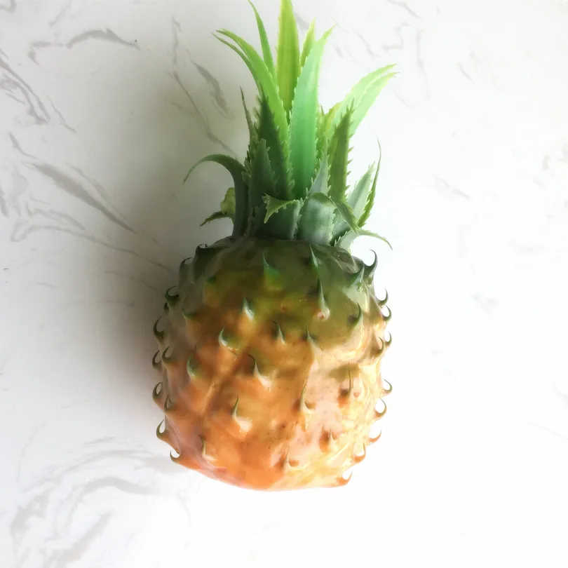 Домашние украшения для уюта . Искусственный ананас 2шт 19*12*11см .|artificial pineapple|real