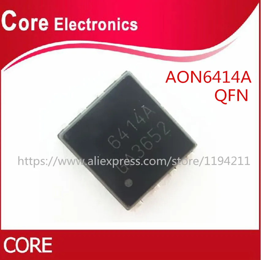 20 шт. AON6414A AON6414 AO6414A 6414A MOSFET QFN 8|Интегральные схемы| |