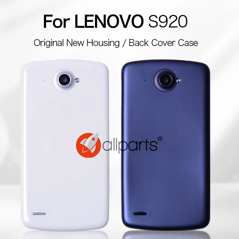 Задняя крышка для Lenovo S920 Оригинал на батарею белый|back housing|door metalhousing cover |