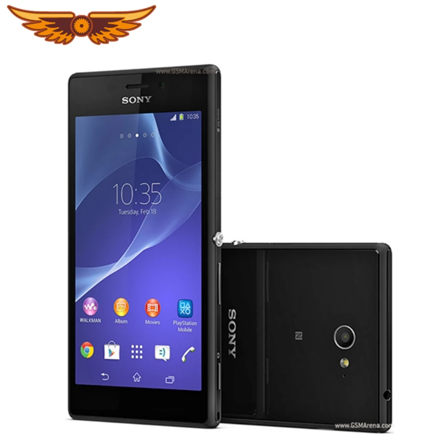 Оригинальный разблокированный мобильный телефон Sony Xperia M2 4 8 дюйма
