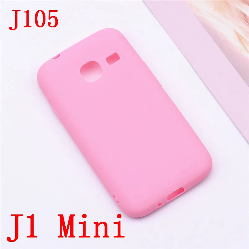 Pink Силиконовый чехол для samsung Galaxy J1 Mini/J1 Nxt чехол s для samsung Galaxy J1 Mini J105 J105H SM-J105H J105F SM-J105F чехол для телефона - Цвет: Pink